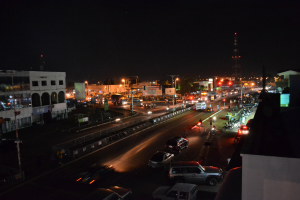 Tamale City at night