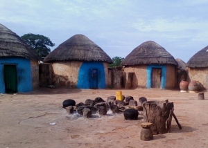 Thatch house in Tamale